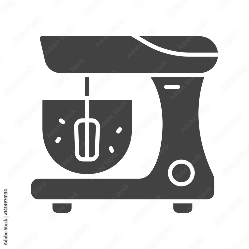 Mixer icon vector image. Suitable for mobile apps, web apps and print media. Mixer icon vector image. Suitable for mobile apps, web apps and print media.