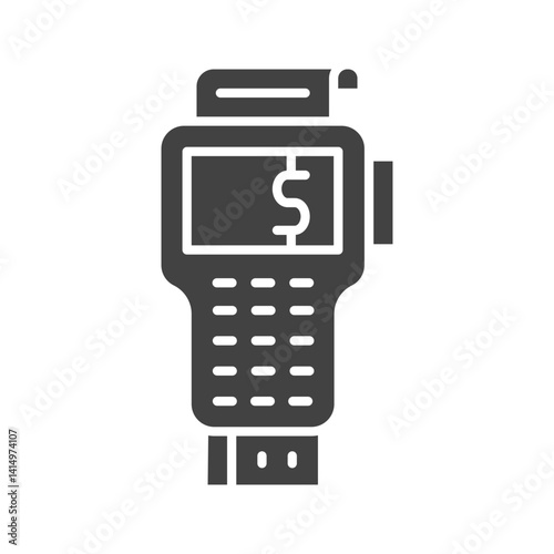 Post Terminal icon vector image. Suitable for mobile apps, web apps and print media.
