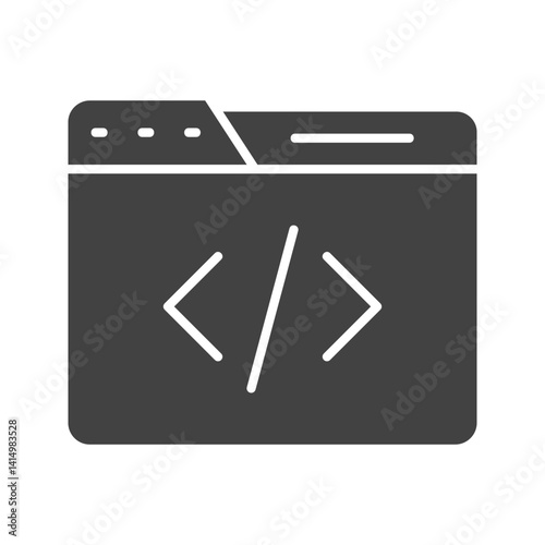 Webdesign icon vector image. Suitable for mobile apps, web apps and print media.