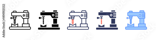 Milling Machine Icon