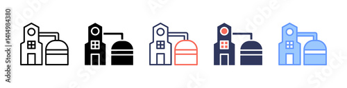 Grain Elevator Icon