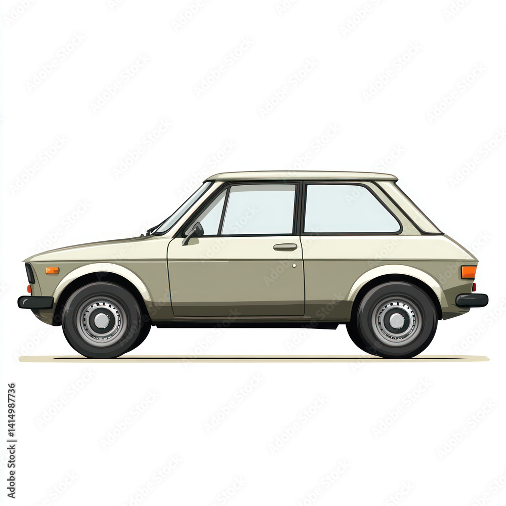 retro car isolated on white retro car isolated on white