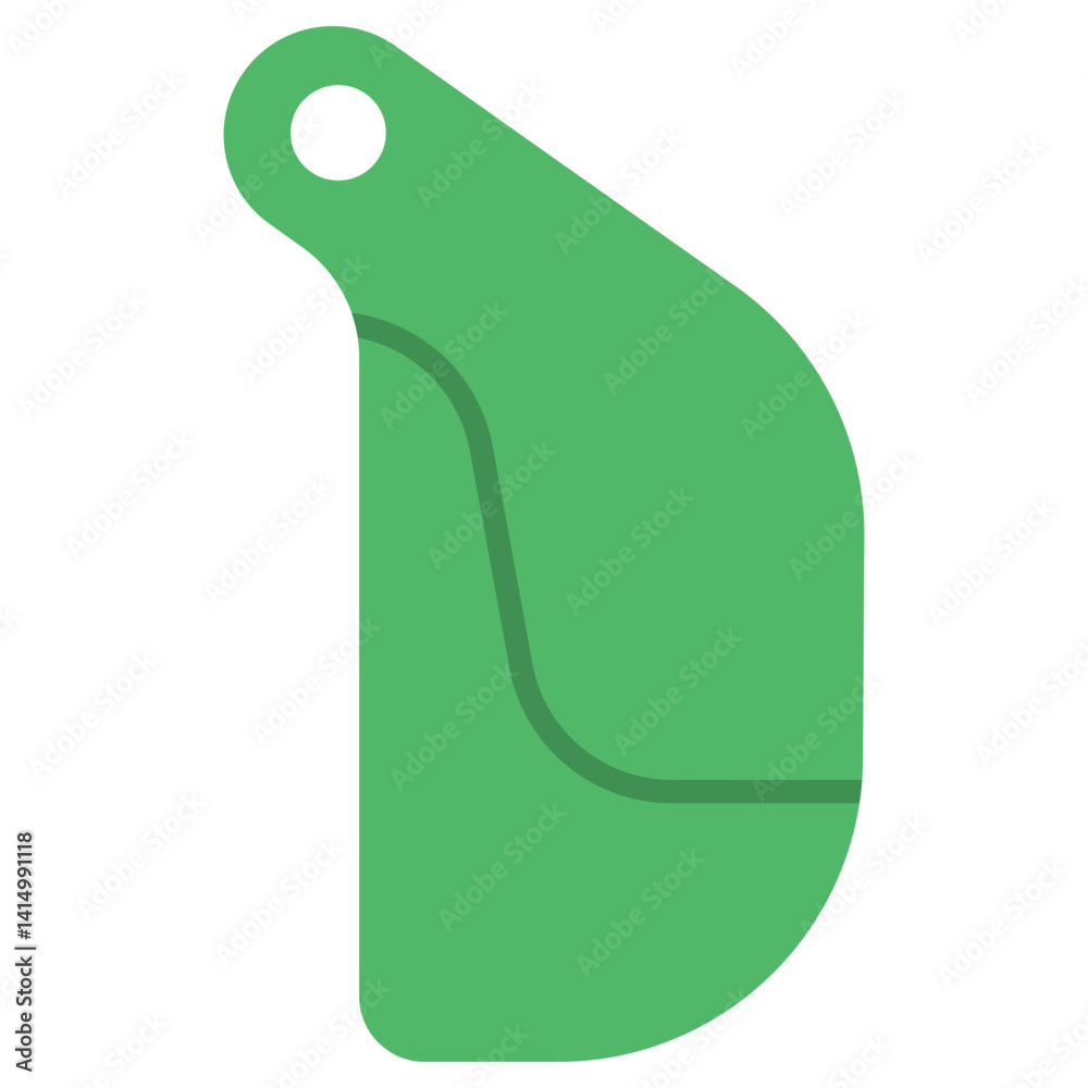 Kitchen scraper tool vector cartoon illustration isolated on a white background. Kitchen scraper tool vector cartoon illustration isolated on a white background.