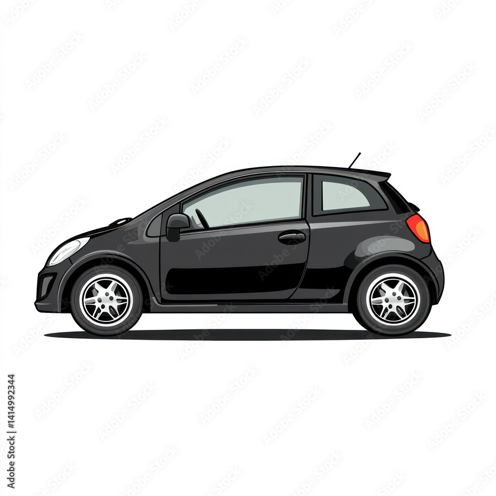 Obraz premium car isolated on white background