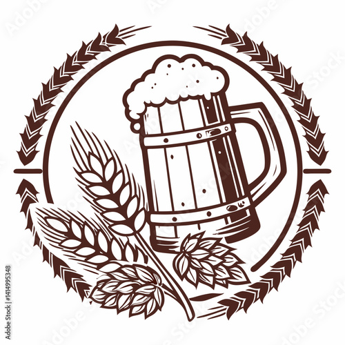 Minimalist Bar Logo Vector Design

