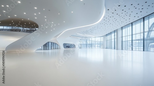 Modern Architectural Design  A Stunning White Interior Space