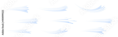 cool airflow effect with light blue waves and dynamic motion, representing fresh wind, filtration, and purification. Perfect for air conditioners, ventilation, speed, and futuristic design concepts.
