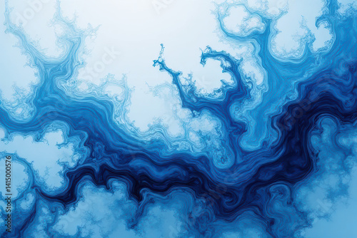 Mesmerizing Ink in Water: Swirling Colors Create Dreamlike Patterns