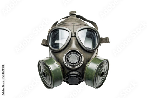 PNG Industrial protective gas mask with dual filters for safety and protection