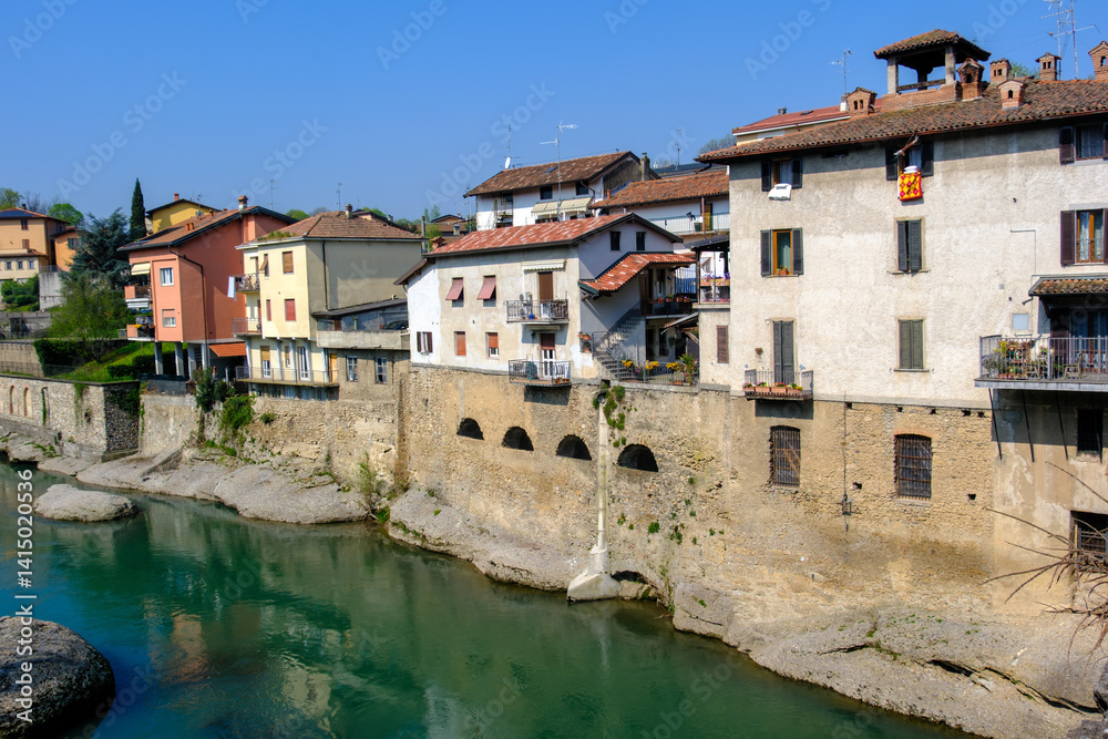 Brembate, historic town in Bergamo province, Italy
