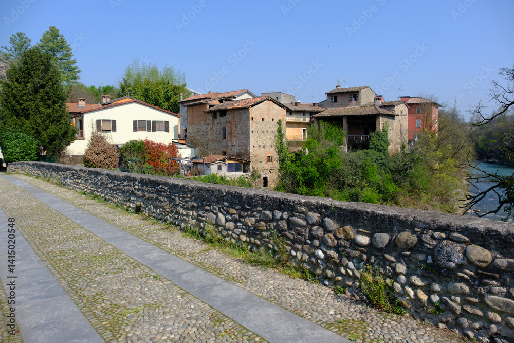 Brembate, historic town in Bergamo province, Italy