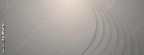 A beige background with a smooth, curved pattern. The background features soft beige tones, creating a subtle, elegant background texture. Abstract minimal curved layered texture background vector