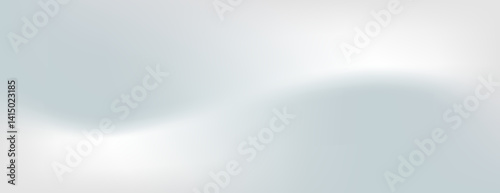 Minimal gradient background, smooth flowing style. Light blue and white colors create a calming background effect. Ideal for minimalist backgrounds. Minimal abstract gradient flow background vector