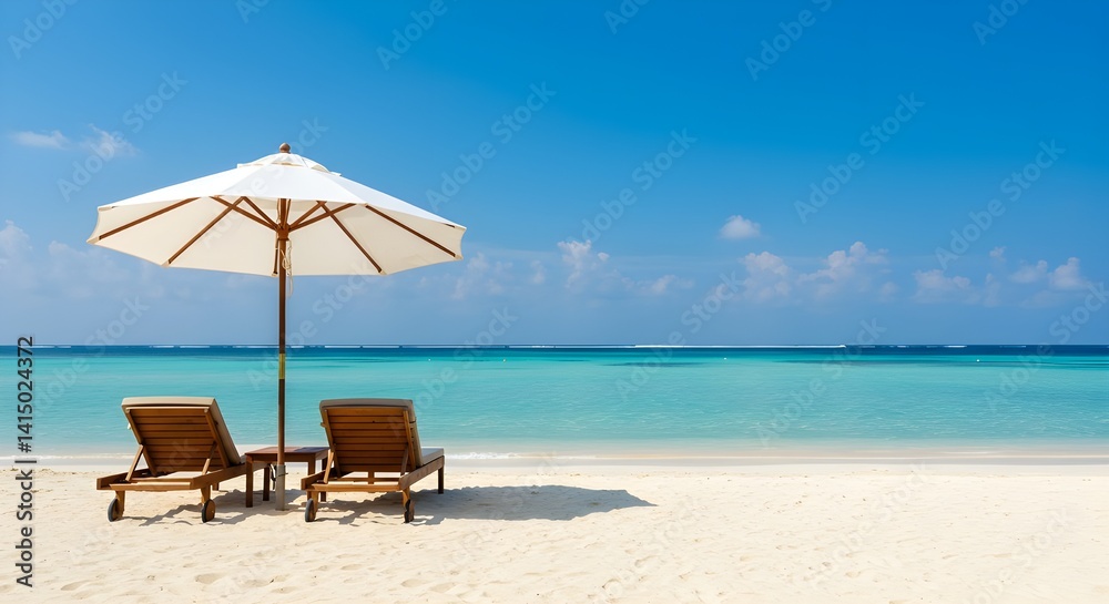 Fototapeta premium pancarta de dos sillas