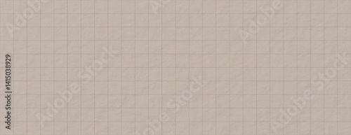 Beige grid background with a textured, paper-like appearance. The beige background adds a subtle, classic style. Grid pattern background vector. Beige background.