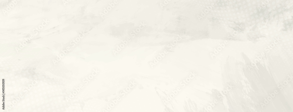 Naklejka premium A textured white background with abstract brush strokes. The white background has a soft, artistic feel with subtle patterns. Digital background vector. Beige background.