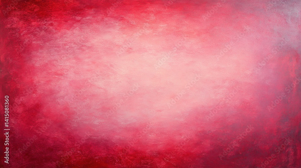 Obraz premium Abstract crimson and blush gradient backdrop.