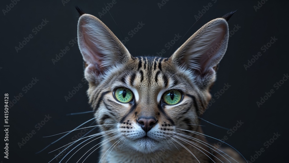 there is a cat with green eyes looking at the camera there is a cat with green eyes looking at the camera