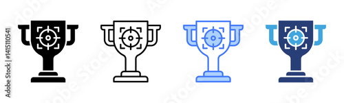 Focus icon sheet multiple style collection