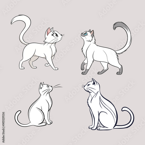 A playful dog and cat frolic together