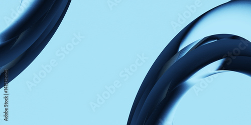 Abstract Backgound 3D Waves Futuristic