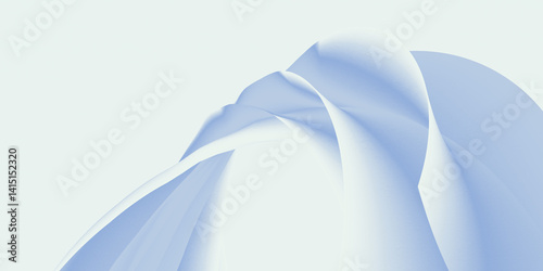 Abstract Backgound 3D Waves Futuristic