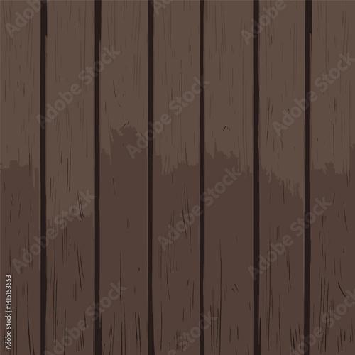 Dark Brown Wooden Planks Background Texture