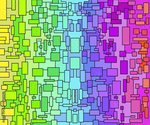 abstract background with squares