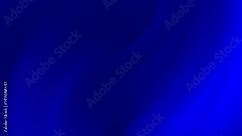 Elegant Deep Blue Gradient Background with Subtle Wavy Transitions