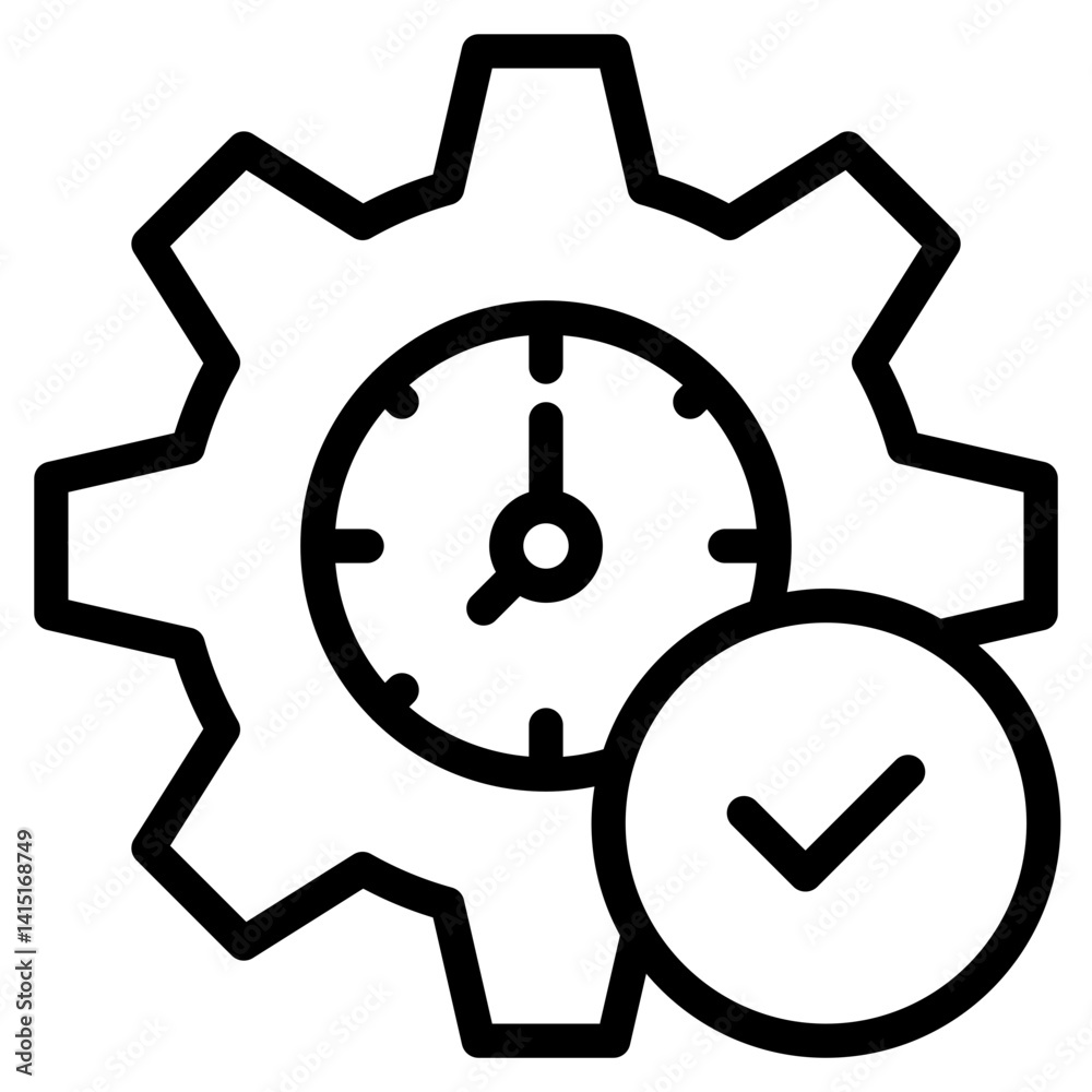 Save time icon in vector illustration Save time icon in vector illustration