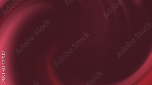 Elegant swirling maroon background with soft light and smooth texture
