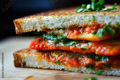 Spanish Romesco Sauce for grilled dishes styled with Spanish Romesco Sauce ingredients and traditional Spanish Romesco Sauce texture on rustic surfaces, Spanish sauce

romesco dip

roasted pepper

gou