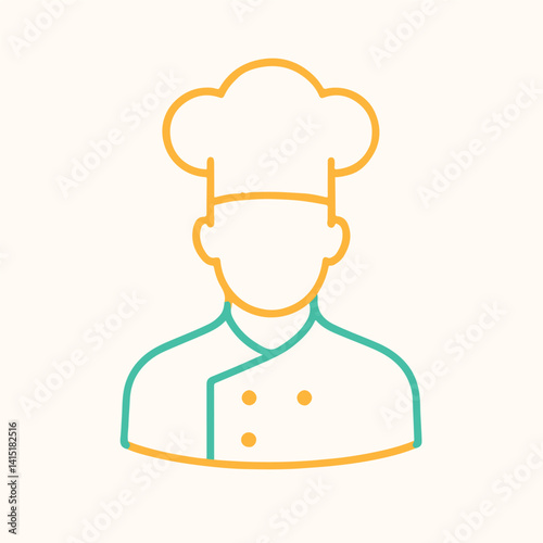 Chef Icon Outline