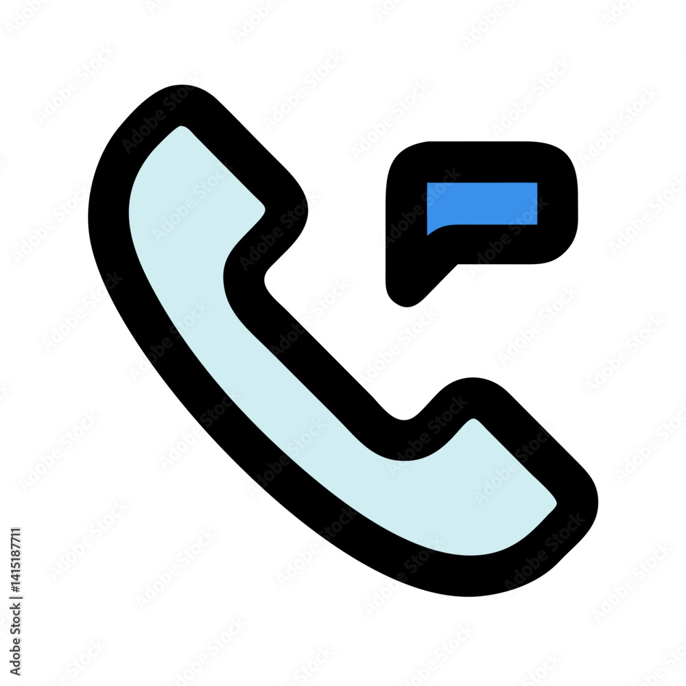 Telephone Icon – Vector Symbol for Communication, Call, and Contact Telephone Icon – Vector Symbol for Communication, Call, and Contact