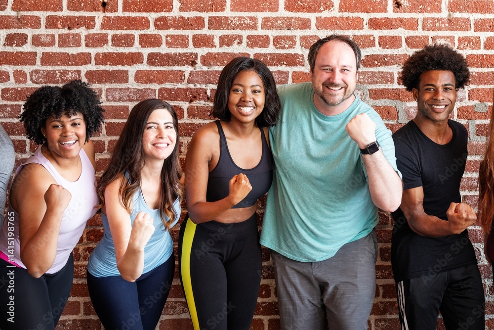 © Rawpixel.com - Diverse group of men and women, in activewear including African American, Caucasian, and Hispanic. Diverse sportsperson exercise in a gym. Fit diverse athletes doing fitness workout. © Rawpixel.com - Diverse group of men and women, in activewear including African American, Caucasian, and Hispanic. Diverse sportsperson exercise in a gym. Fit diverse athletes doing fitness workout.