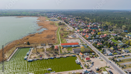 Kąty Rybackie Port nad zalewem wiślanym photo