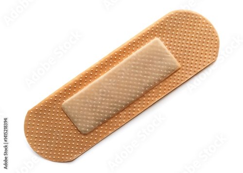 Bandaid bandage isolated on white background