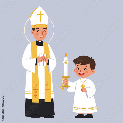 Adobe IllustraHappy Corpus Christi: Celebration of Faith and Unitytor Artwork