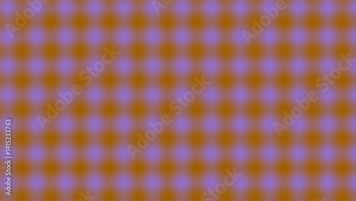 Soft, blurry,  plaid pattern in muted orange-purple