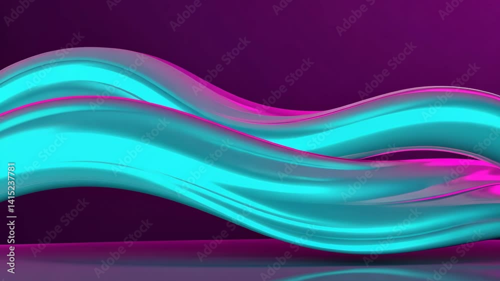 Vibrant Abstract Design with Flowing Waves for Modern Decor and Creative Backgrounds Generative AI Vibrant Abstract Design with Flowing Waves for Modern Decor and Creative Backgrounds Generative AI