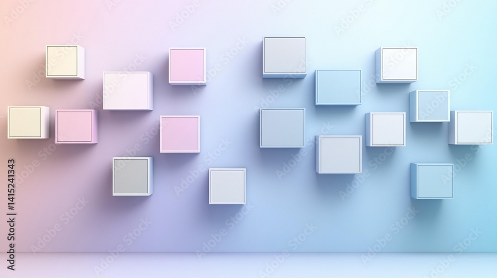 Dreamy pastel abstract background soft blurred shapes design Dreamy pastel abstract background soft blurred shapes design