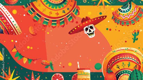Vibrant Mexican Culture Frames for Design - Tourist Destination Inspiration