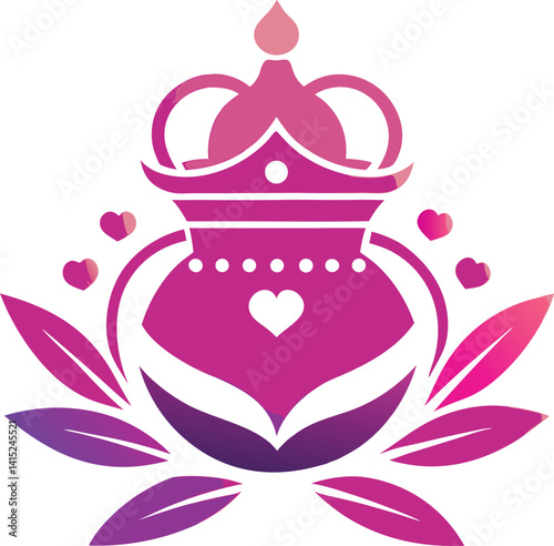 vector illustration of a crown of thorns