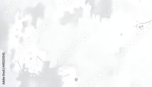 Grainy overlay. Abstract background. White dust and scratches over gray surface. Empty space