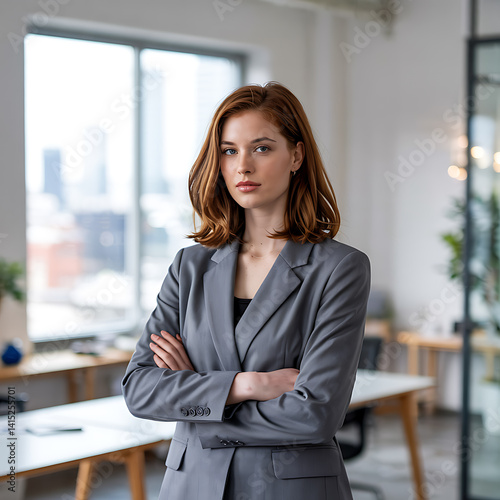 portrait of a young business woman