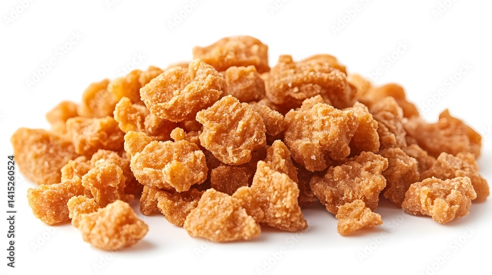 Golden Crispy Chicken Nuggets Piled in Tempting Presentation Golden Crispy Chicken Nuggets Piled in Tempting Presentation