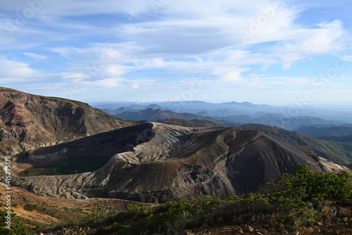 Obraz na płótnie Zao mountain ridge, Miyagi, Yamagata, Japan w salonie