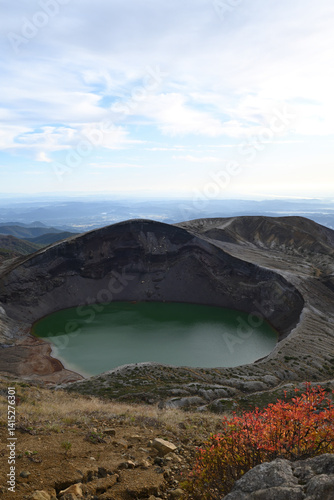 Obraz na płótnie Zao mountain ridge, Miyagi, Yamagata, Japan w salonie