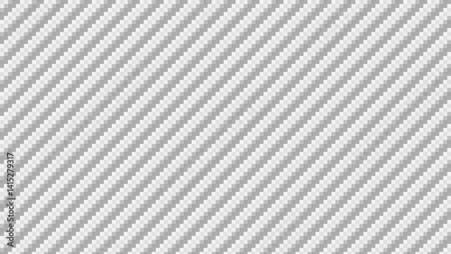 Abstract, diagonal, gray, white, pattern, repeating squares.  A subtle, slightly textured, diagonal pattern of small squares in varying shades of gray and white