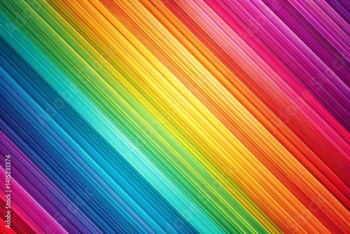 Bold color with abstract slanted lines in same tone